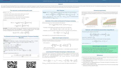 Thompson Sampling For Combinatorial Bandits: Polynomial Regret and Mismatched Sampling Paradox featured image