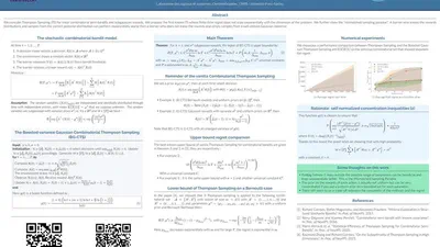 Thompson Sampling For Combinatorial Bandits: Polynomial Regret and Mismatched Sampling Paradox featured image